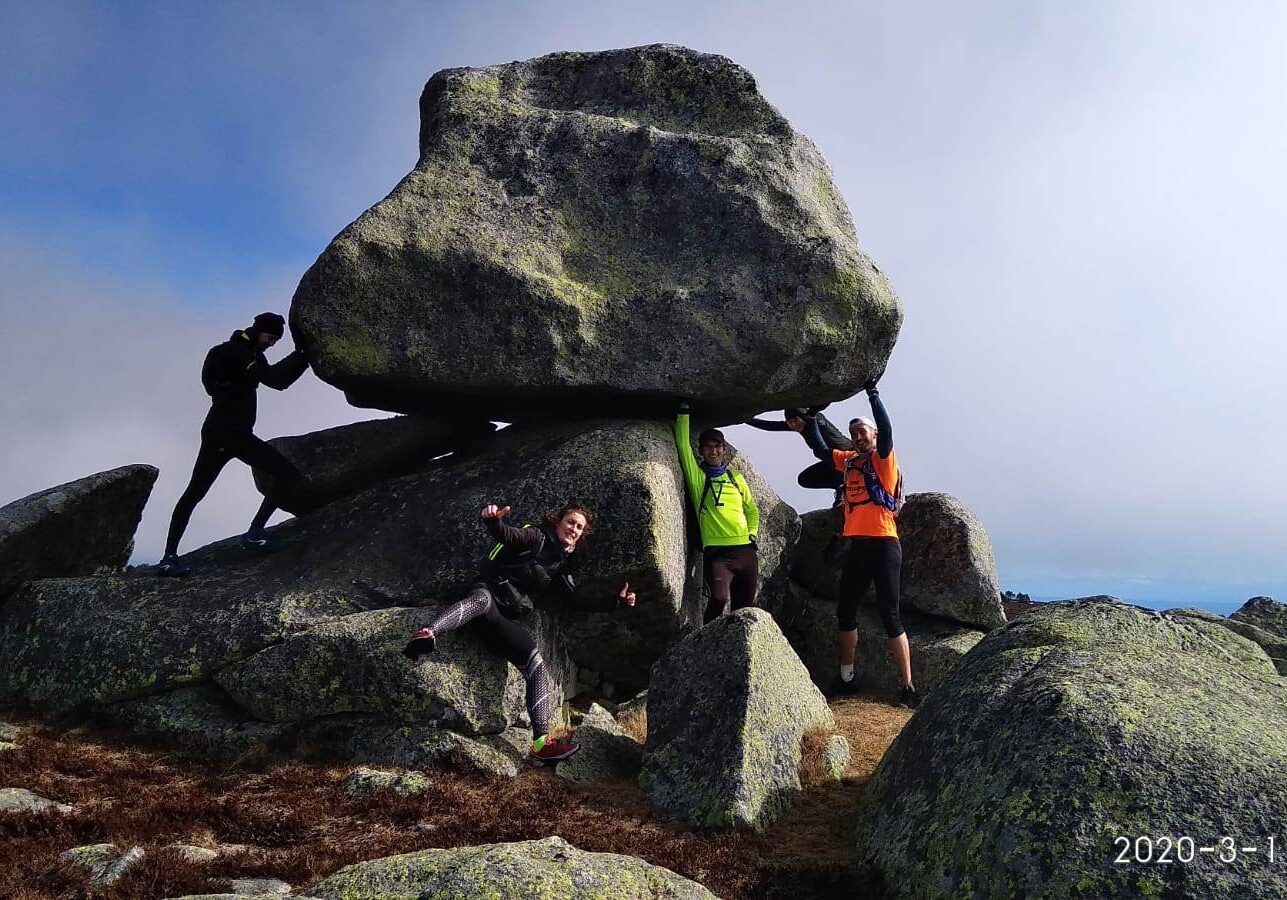Chao trail des crêtes sur le Mont Lozère